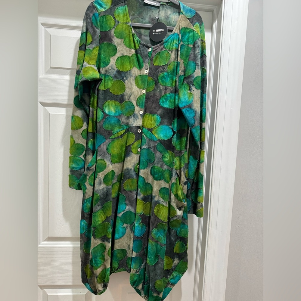 ALEMBIKA Emerald Dress